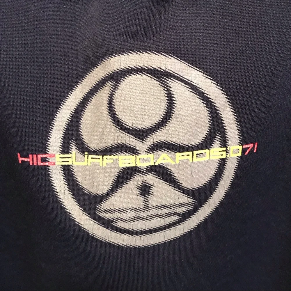 Hawaiian Island Creations HIC Surfboard Hoodie Navy
